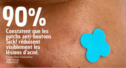 Mode d'emploi pour utiliser un patch bouton visage