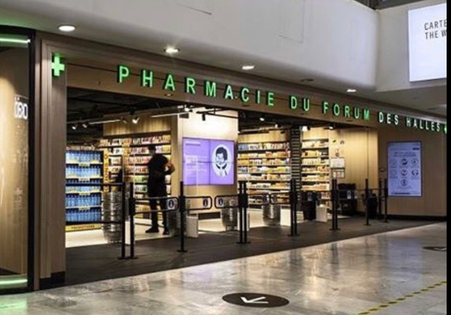 La Pharmacie du Forum des Halles a choisi les patchs boutons Sick!