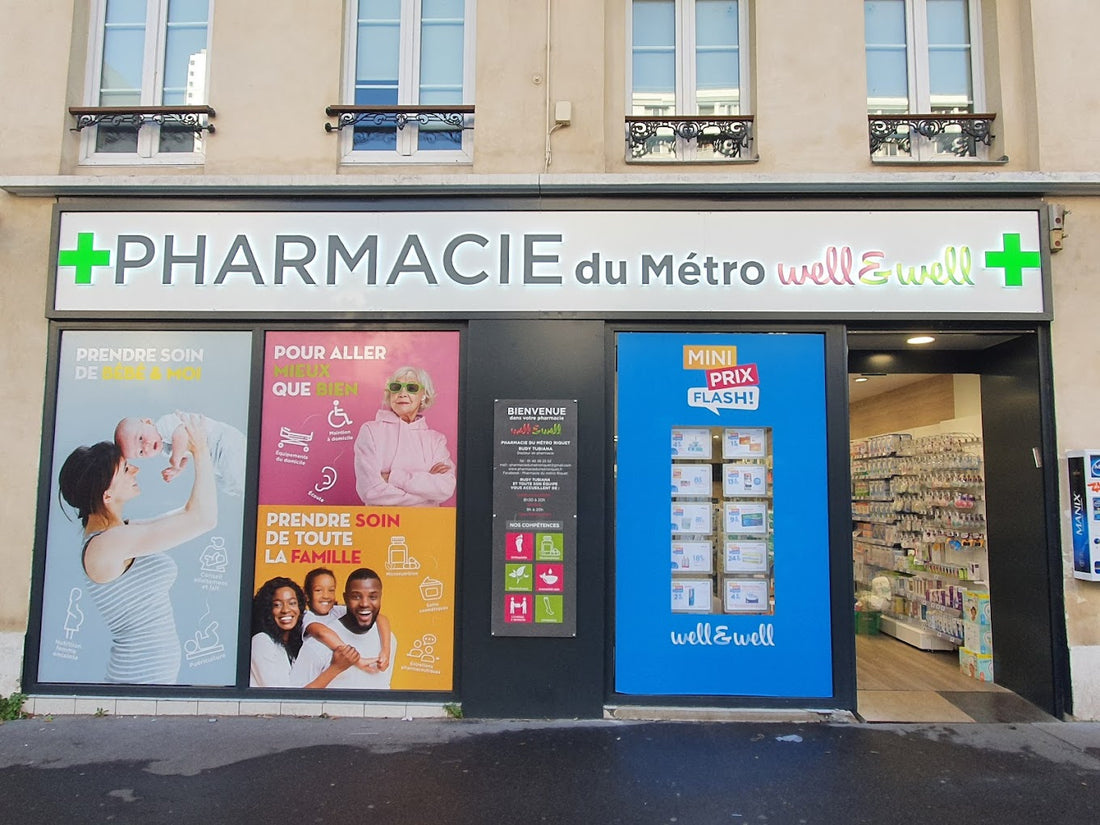 Pharmacie du métro well&well patch anti bouton Sick!