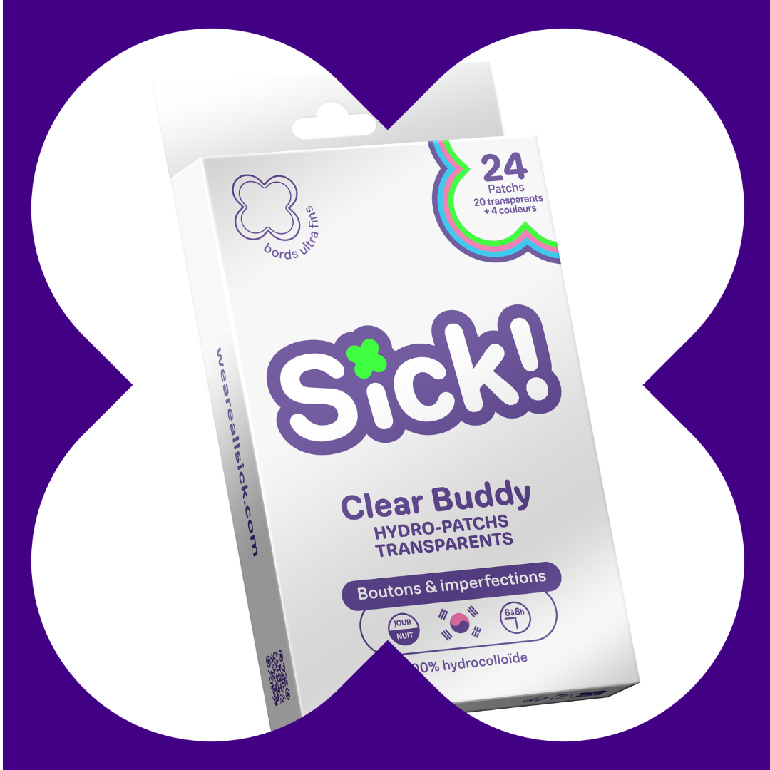 Nouveau patch anti boutons transparent Clear Buddy