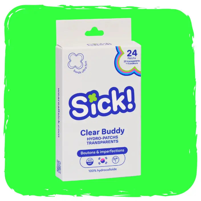 24 patchs anti boutons invisible Sick patch 