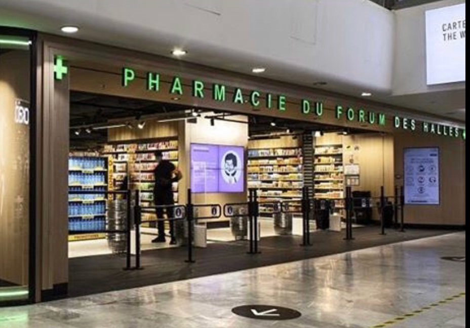 Pharmacie de forum des Halles patchs boutons Sick!