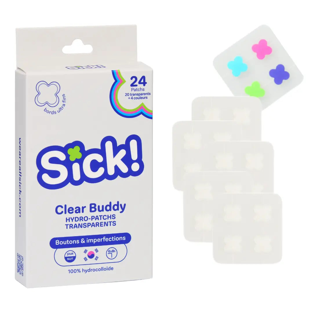 Patch anti boutons transparents Clear buddy