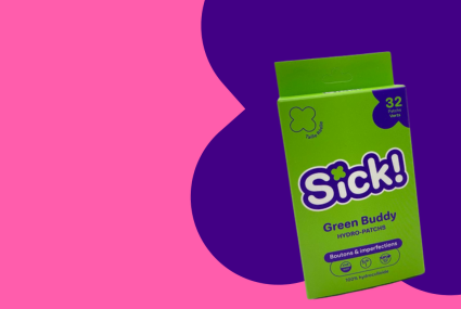 Collection Patch Sick anti bouton vert Green Buddy